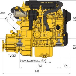 Technodrive TM345 2.47:1 (Hydraulisk gear)-0
