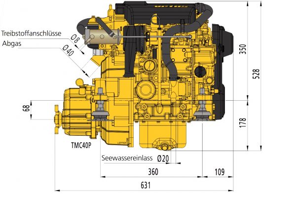 Technodrive TM345 2.47:1 (Hydraulisk gear)-0
